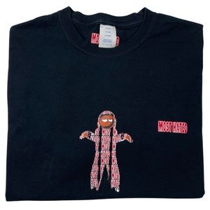 Most Hated Graphic Tee | Black | Large